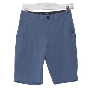 Quiksilver Blue Hybrids Stretch Shorts Men's Size 27